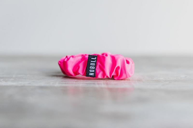 Pink Nobull Scrunchie (NEON) Men's Hats | CA R1632V